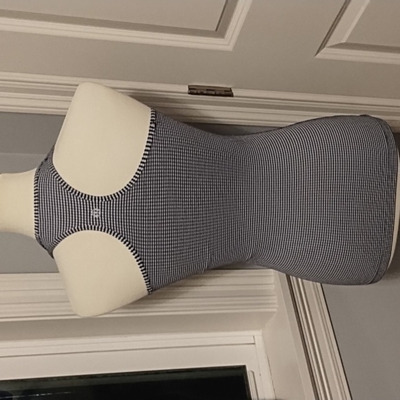 Lululemon Gingham Racer back Tank - Picture 1 of 3